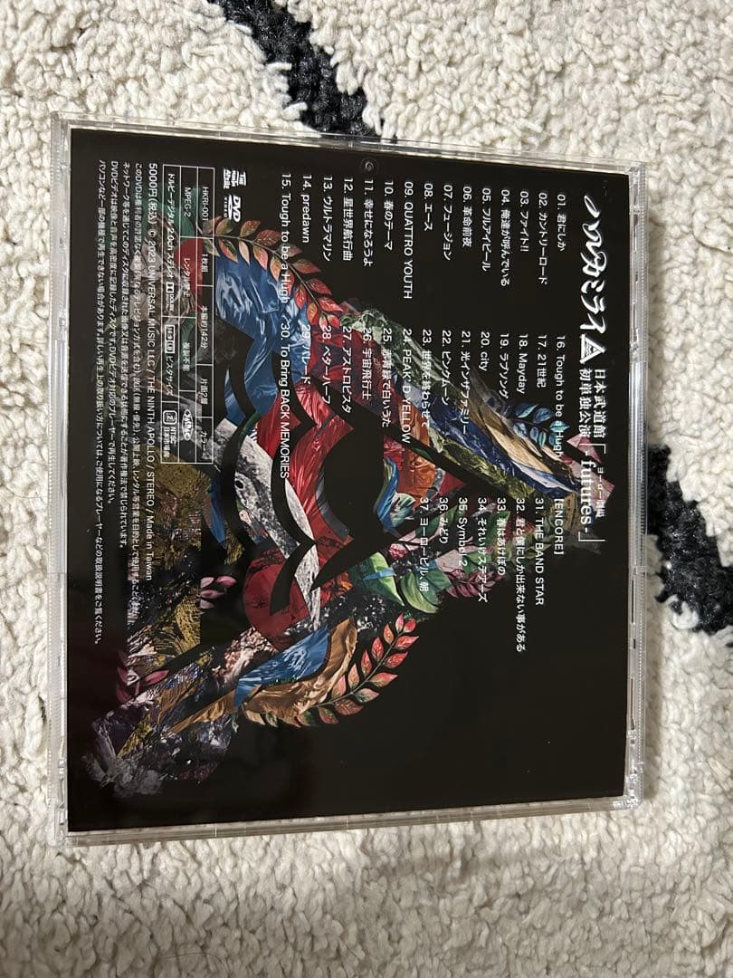 DVD ハルカミライ 日本武道館初単独公演 ヨーロー劇場 futures