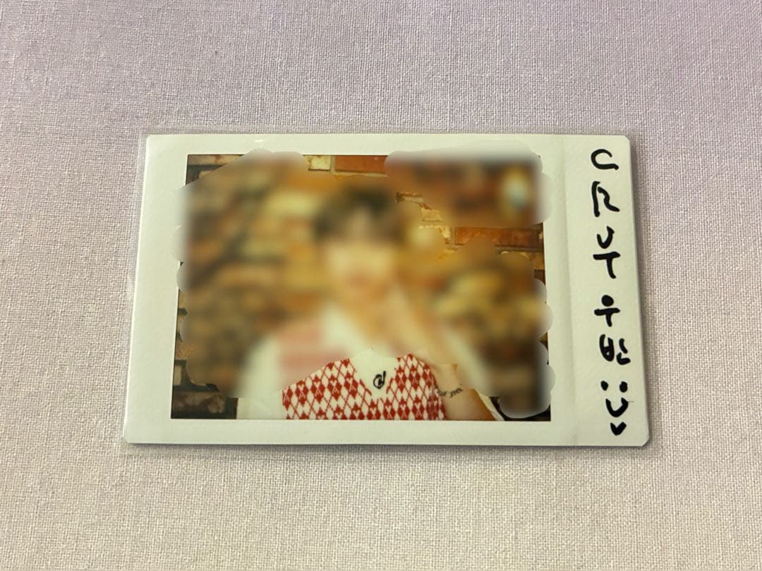 CRAVITY 直筆 サイン入り ポラロイド チェキ ウビン woobin ④