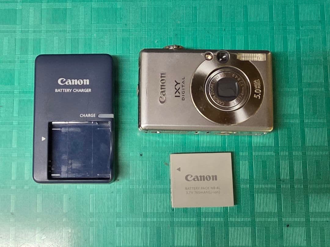 Canon IXY DIGITAL 60 シルバー オールドコンデジ