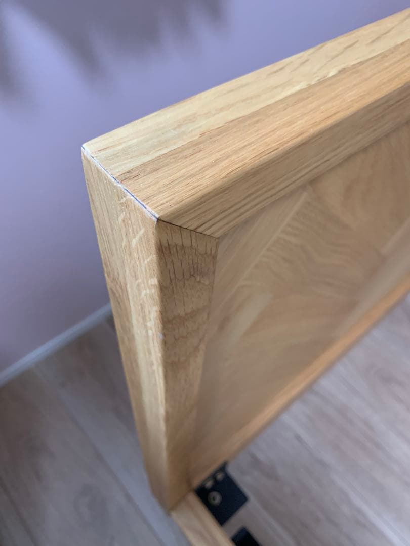 シングル木製ベッド　すのこ式