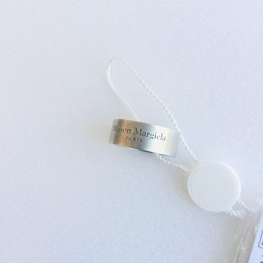新品 Maison Margiela ロゴ リング メゾン マルジェラ 箱付き