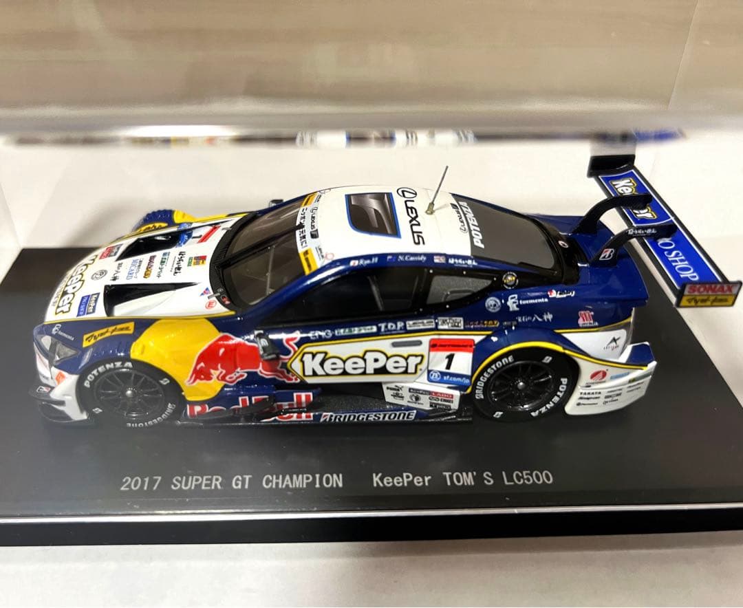 EBBRO 1/43 2017 SUPER GT トムス LC500 No.1