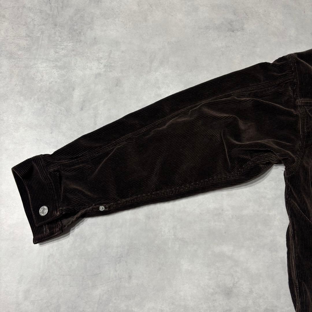 S*a様 sevenbysevenセブンバイセブン コーデュロイジャケット ブラ