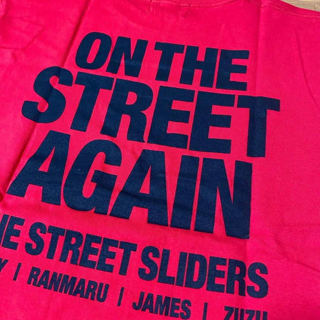 【新品未着用】THE STREET SLIDERS 爆オン TEE 赤 Lサイズ