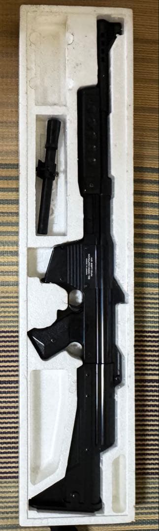 昭和レトロ玩具 MINUTEMAN-10 エアガン ブラック スコープ付き