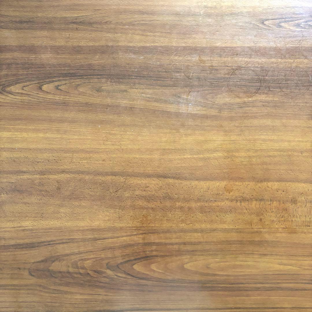 木製ダイニングテーブル アンティーク　昭和レトロ