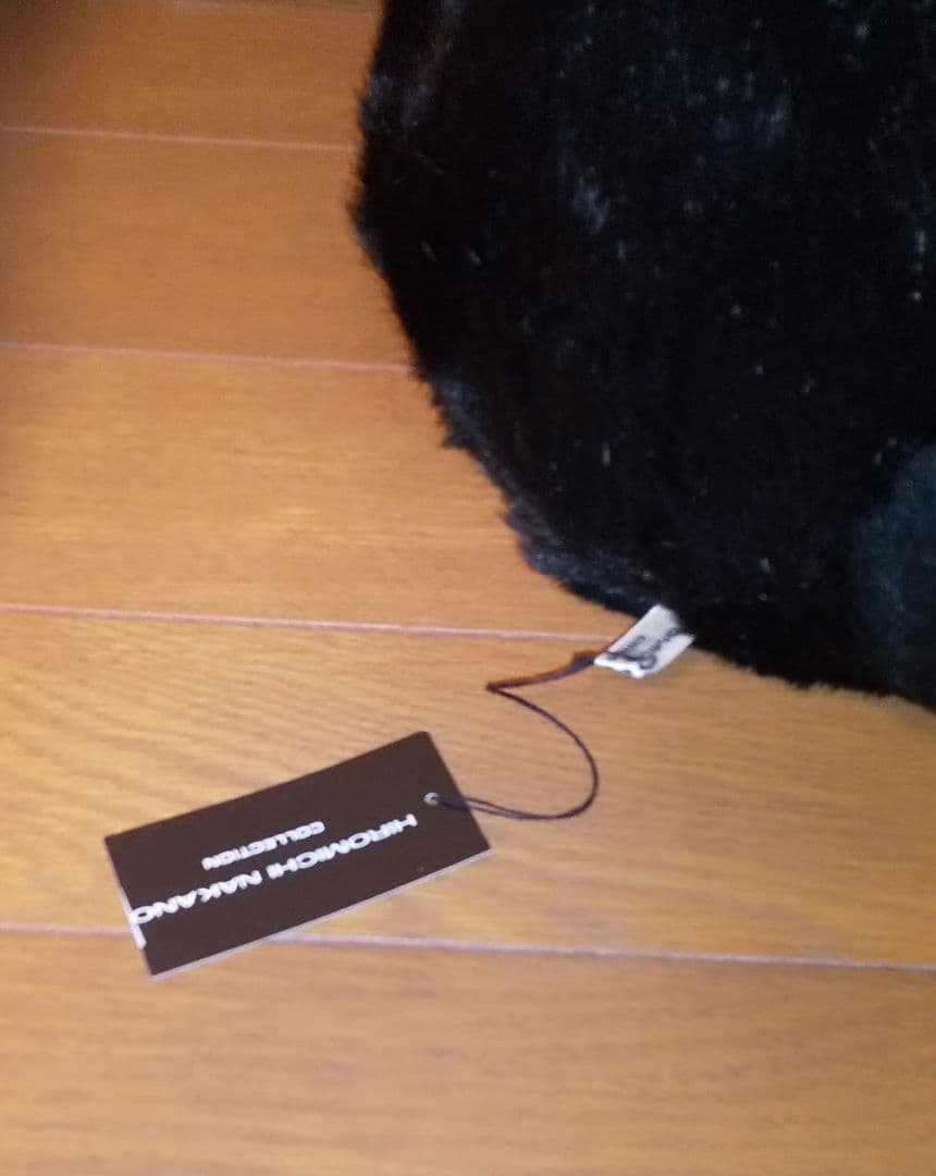 値下げ★hiromichi nakanoビッグ黒うさぎぬいぐるみ