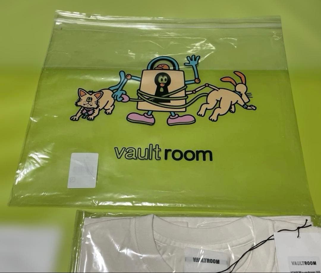未着用　限定YOASOBI×vaultroom Tシャツ Lサイズ　オフホワイト