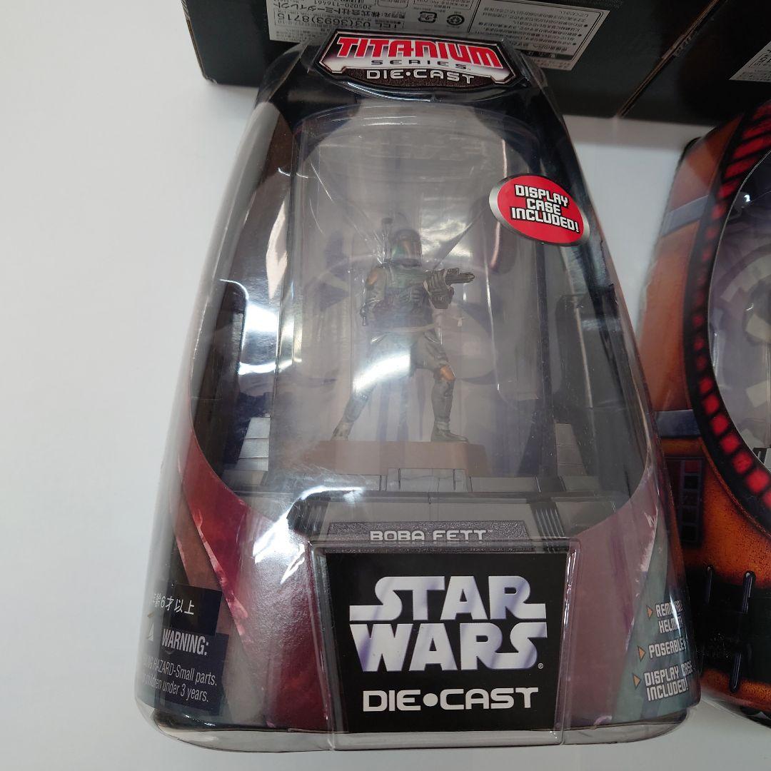 スターウォーズ　タイタニウムフィギュア 4点セット　Star Wars