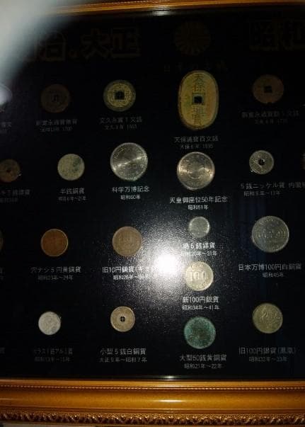 額入り古貨幣
