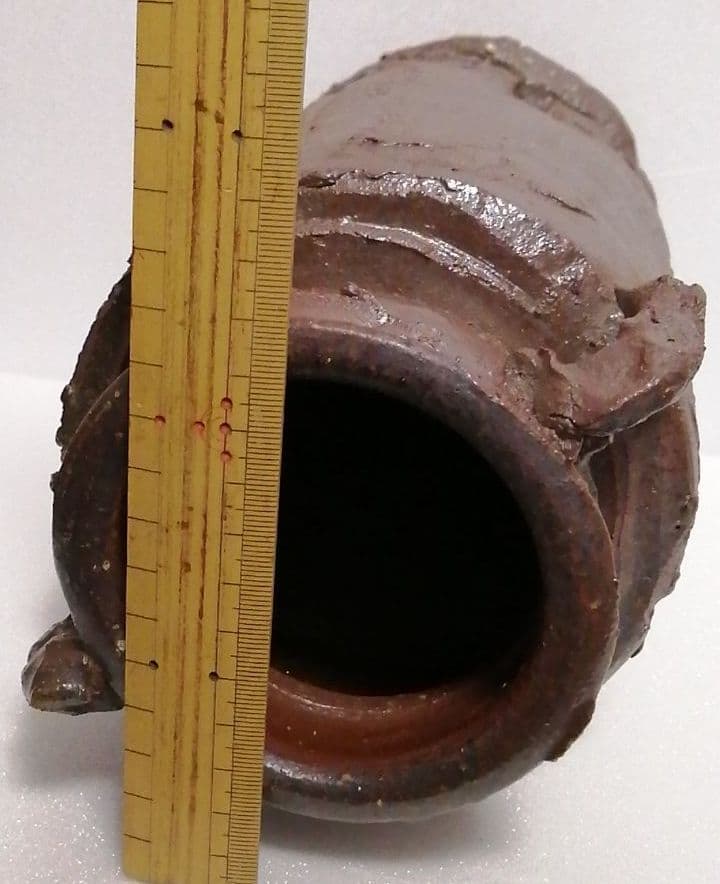 ✤備前焼✤森青史✤茶道具✤深層流✤花瓶✤共箱✤