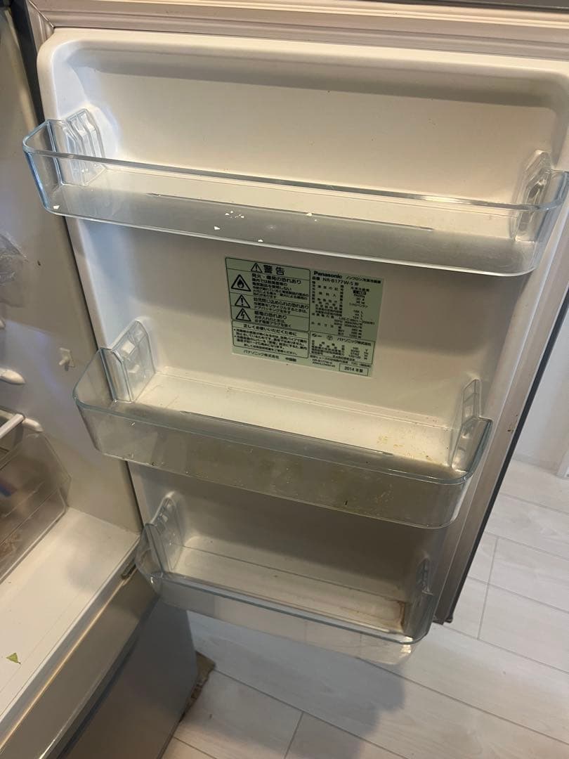 【3/15以降配送】Panasonic NR-B177W 冷蔵庫 2014年製