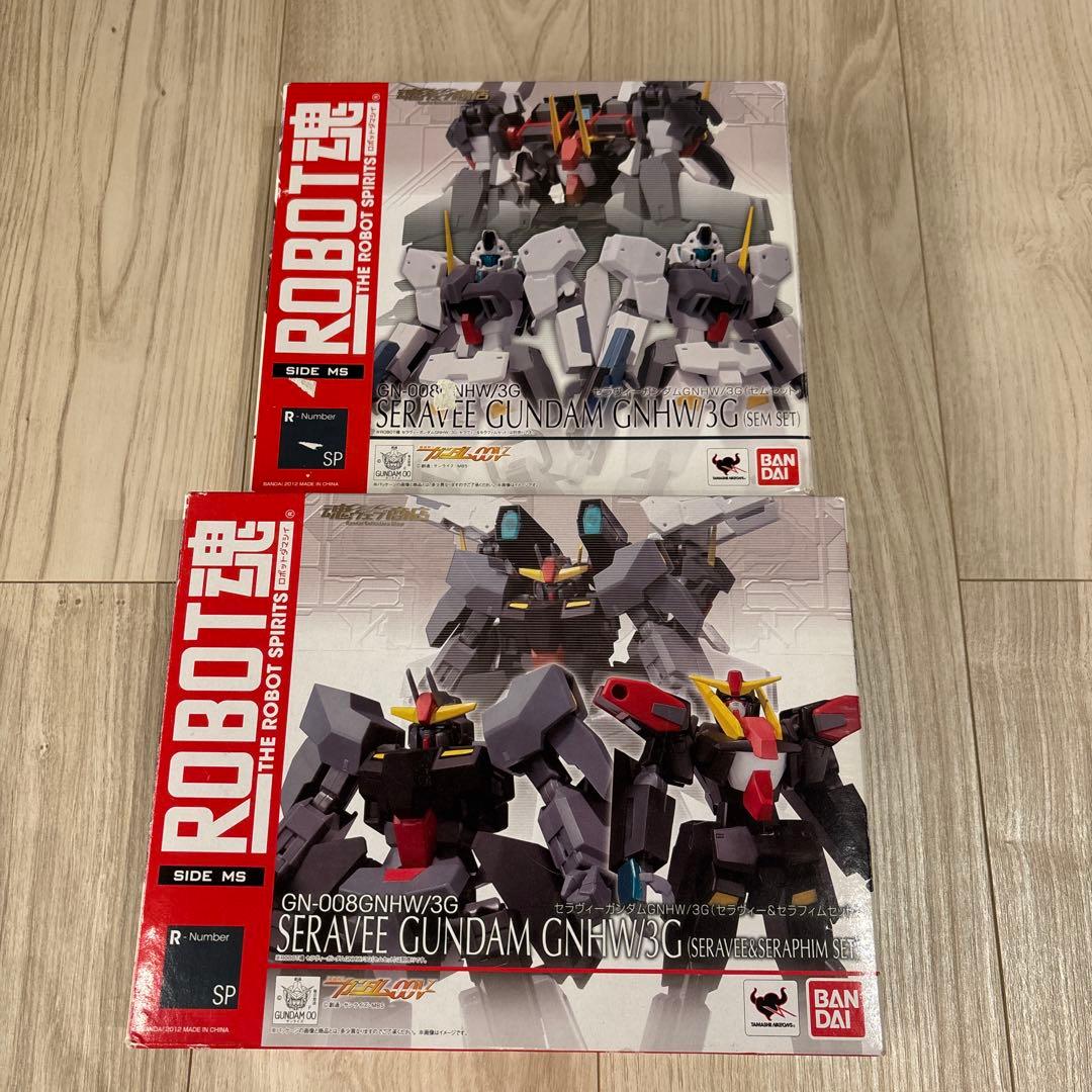 未開封 ROBOT魂 セラヴィーガンダムGNHW/3Gセット