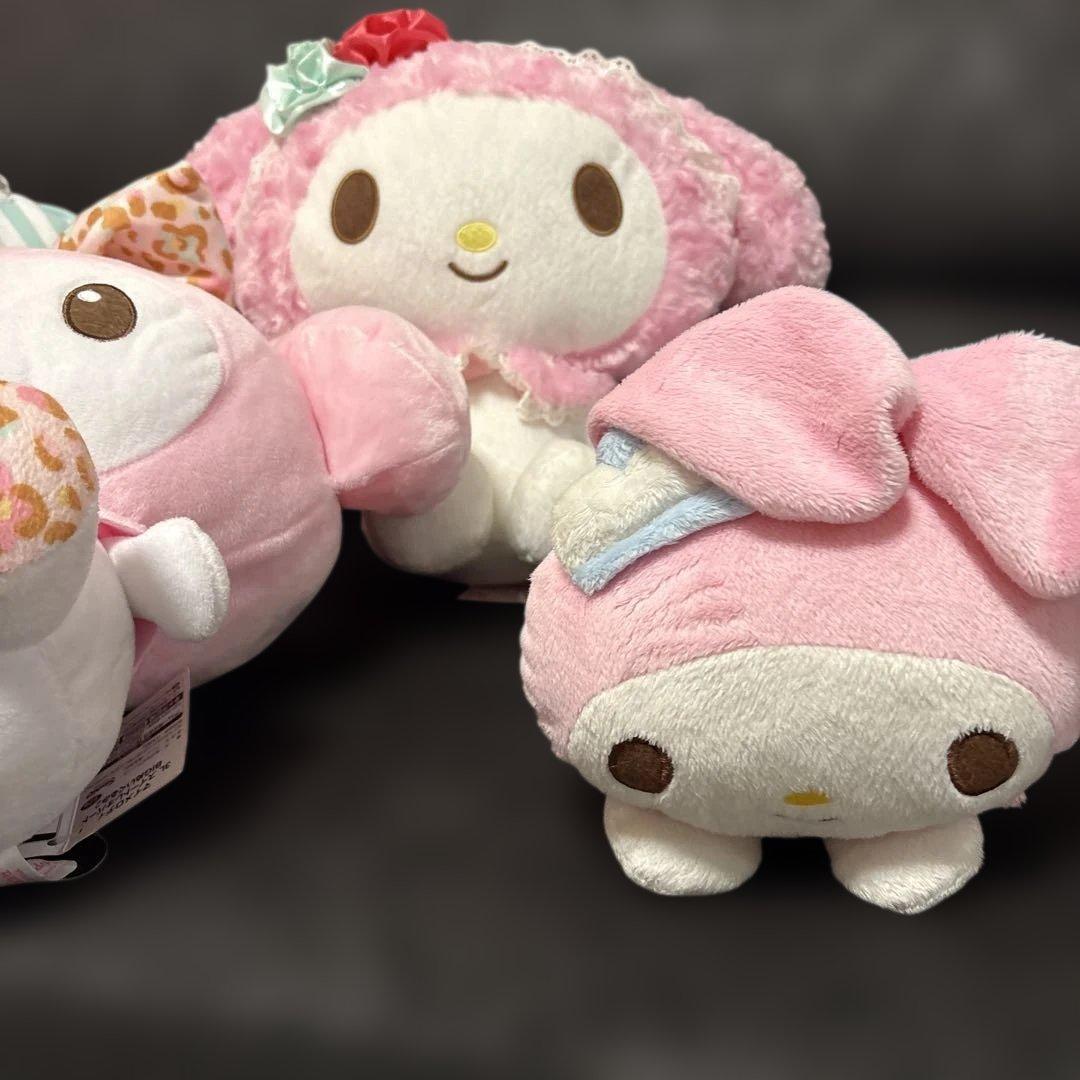 180サイズぱんぱん　大量　マイメロ　ナガノ　コラボ　ぬいぐるみ　まとめ売り