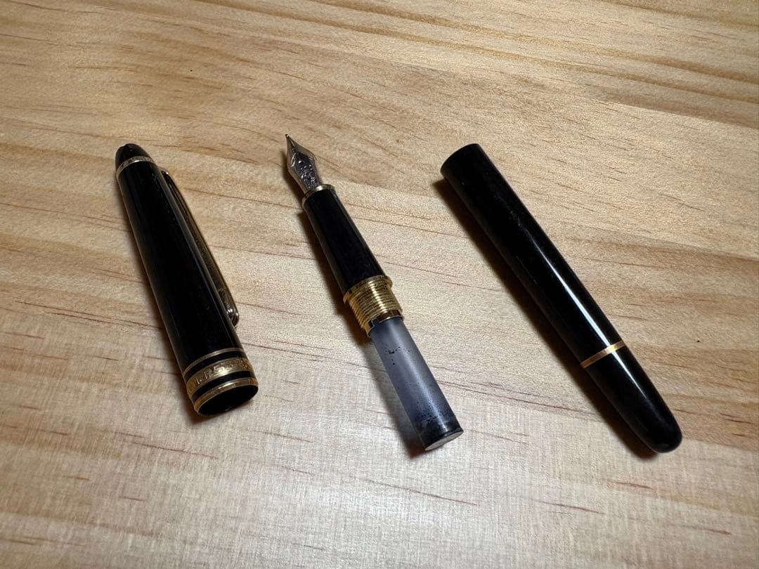 【Montblanc】モンブラン 万年筆＆ボールペン セット　箱なし