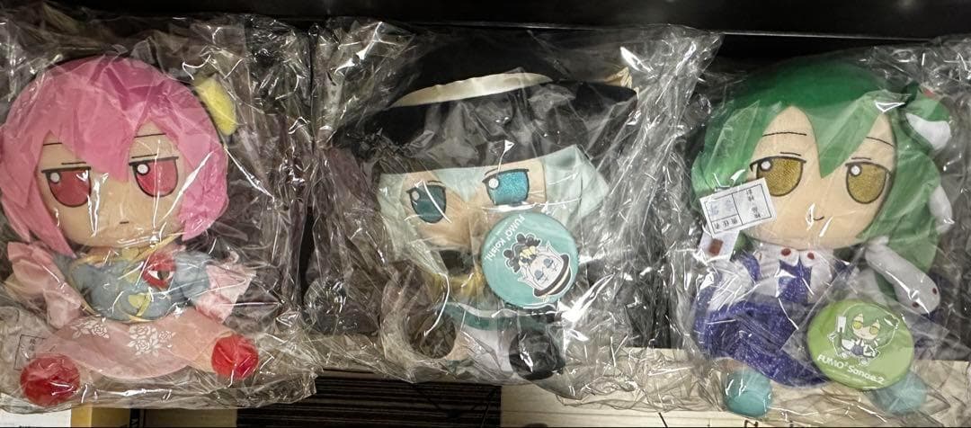 東方ぬいぐるみシリーズ 19,20,24 ふもふも 3点セット