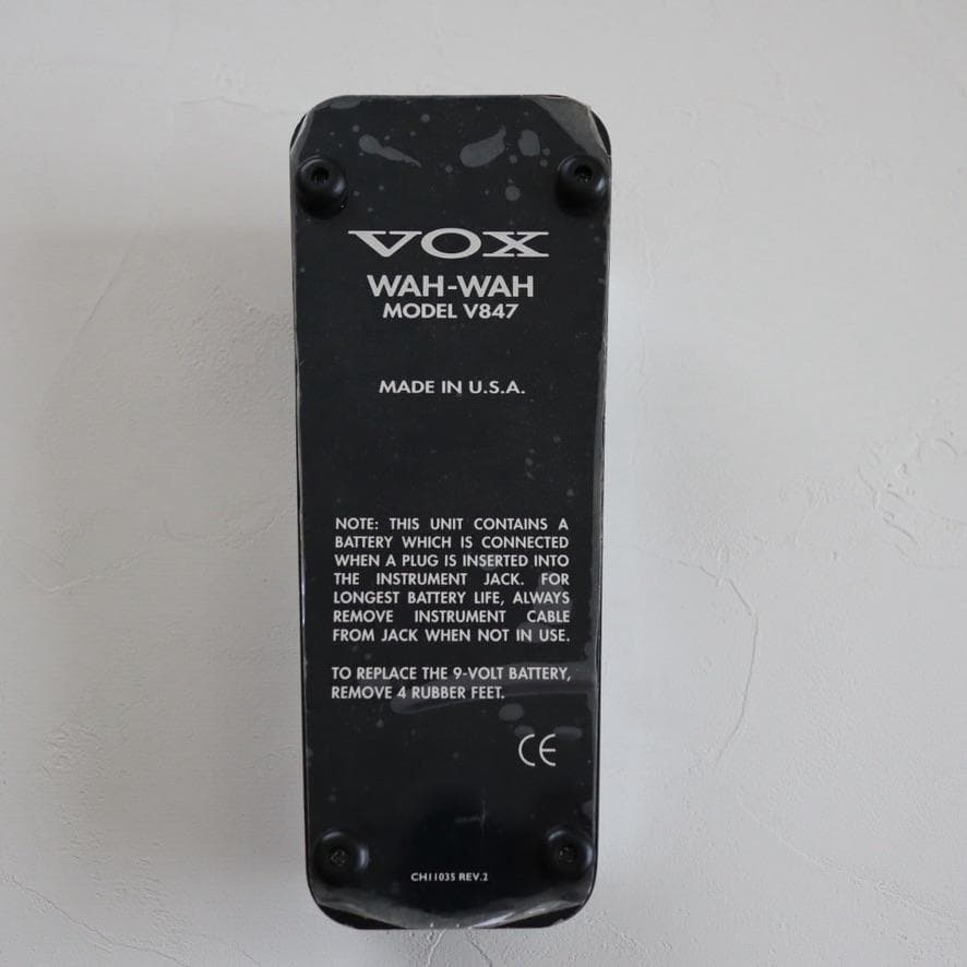 【中古品】（V847）VOX ワウペダル