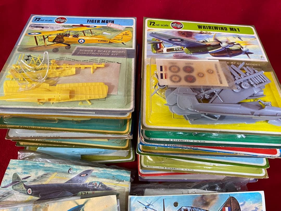 エアフィクス1/72 ホーカーP1127 他、全30個セット