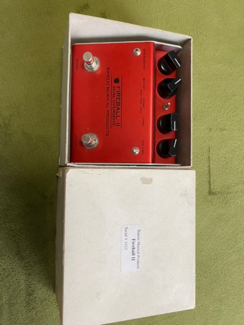 ギター BANZAI fireball2 over drive