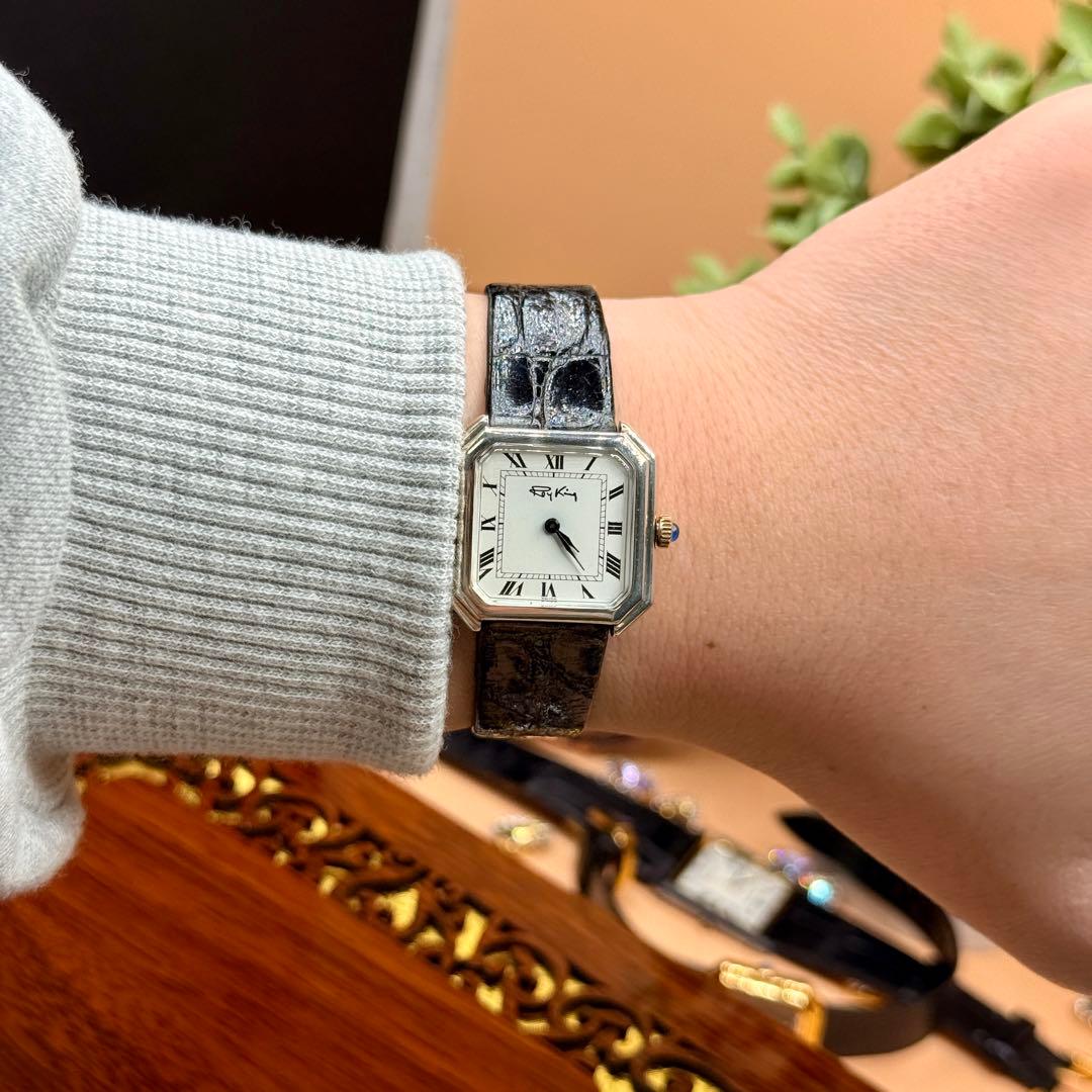 時計 VINTAGE ROY KING SILVER 925 TANK 1970's