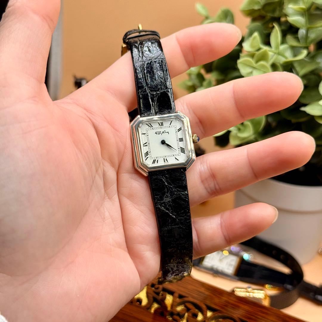 時計 VINTAGE ROY KING SILVER 925 TANK 1970's