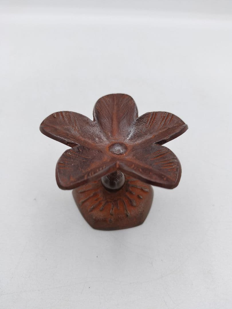 c289 蓋置 唐銅 突羽根 唐光 木箱 茶道具 古物