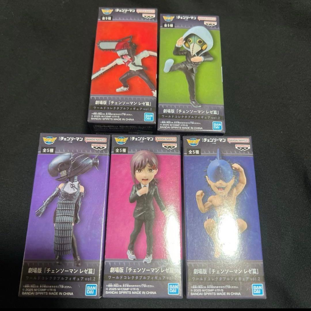 チェンソーマン レゼ編 ワールドコレクタブルフィギュア vol2 コンプリート①