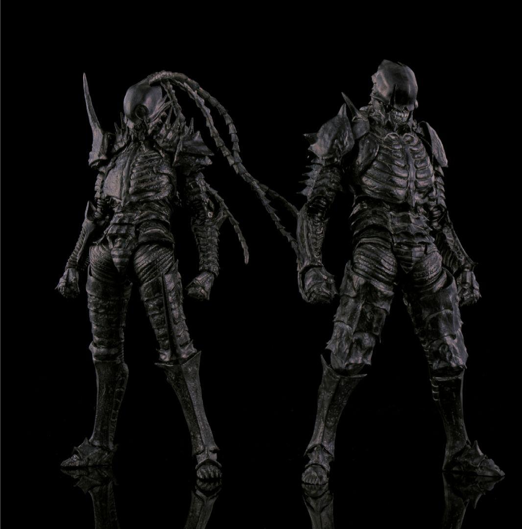 『ABARA』1/12 黒奇居子 駆動電次＆那由多フィギュア　弐瓶勉