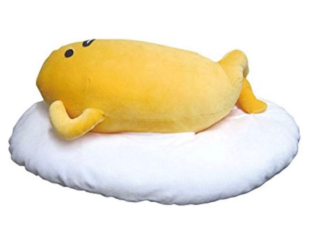 2017年製　希少　特大　ぐでたま プレミアムもちもちぬいぐるみクッション