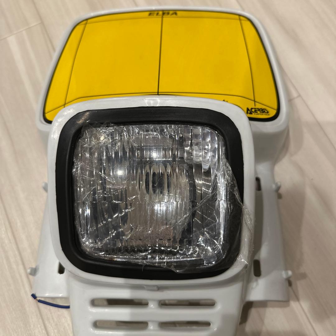 acerbis アチェルビス ヘッドライトカウル 当時物KLX　KDX　KMX