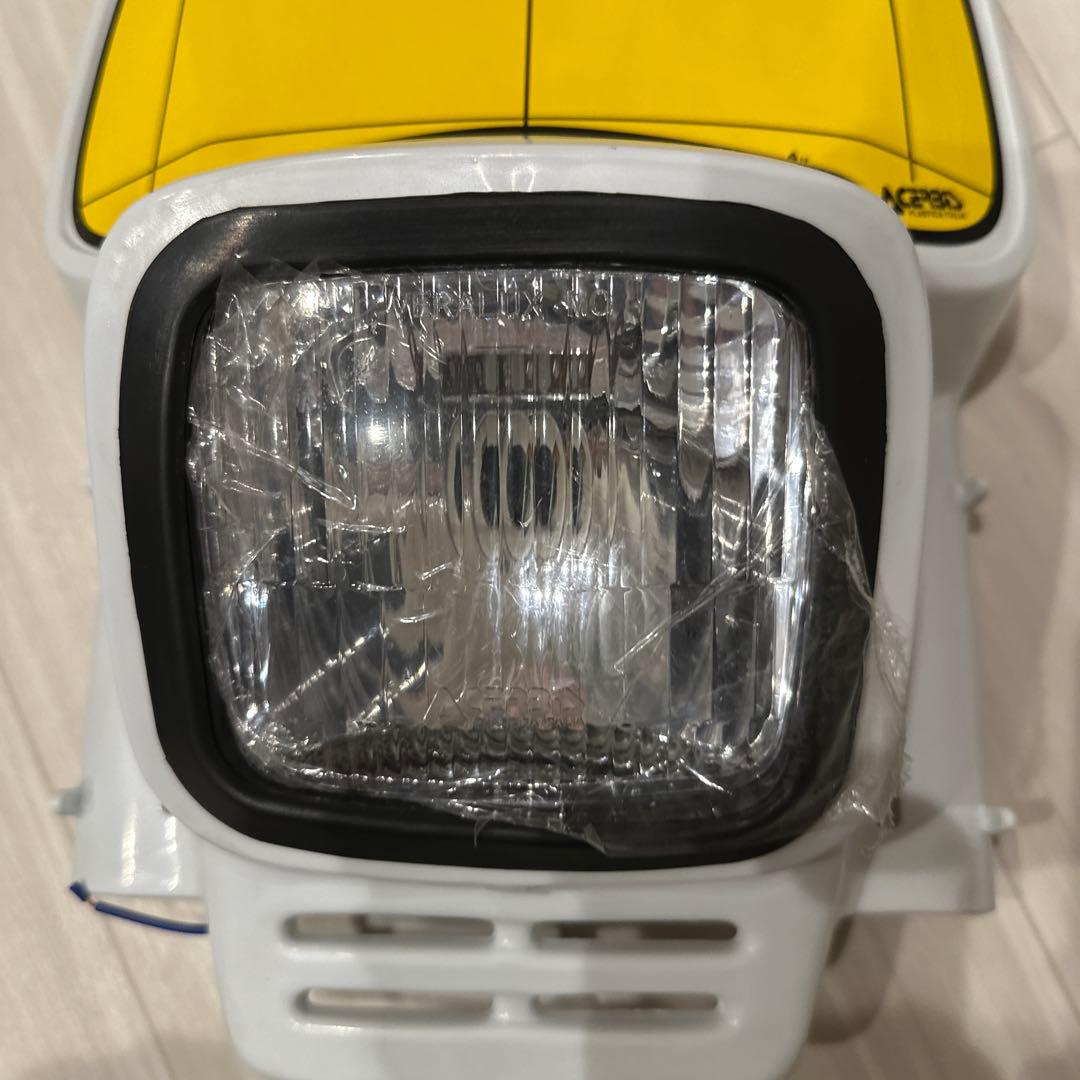 acerbis アチェルビス ヘッドライトカウル 当時物KLX　KDX　KMX