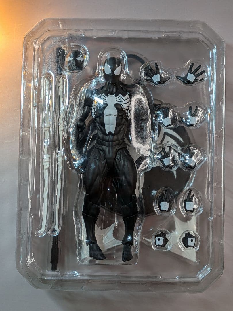 MESS TOYSブラックスーツ スパイダーマン 1/12スケール 新品未開封