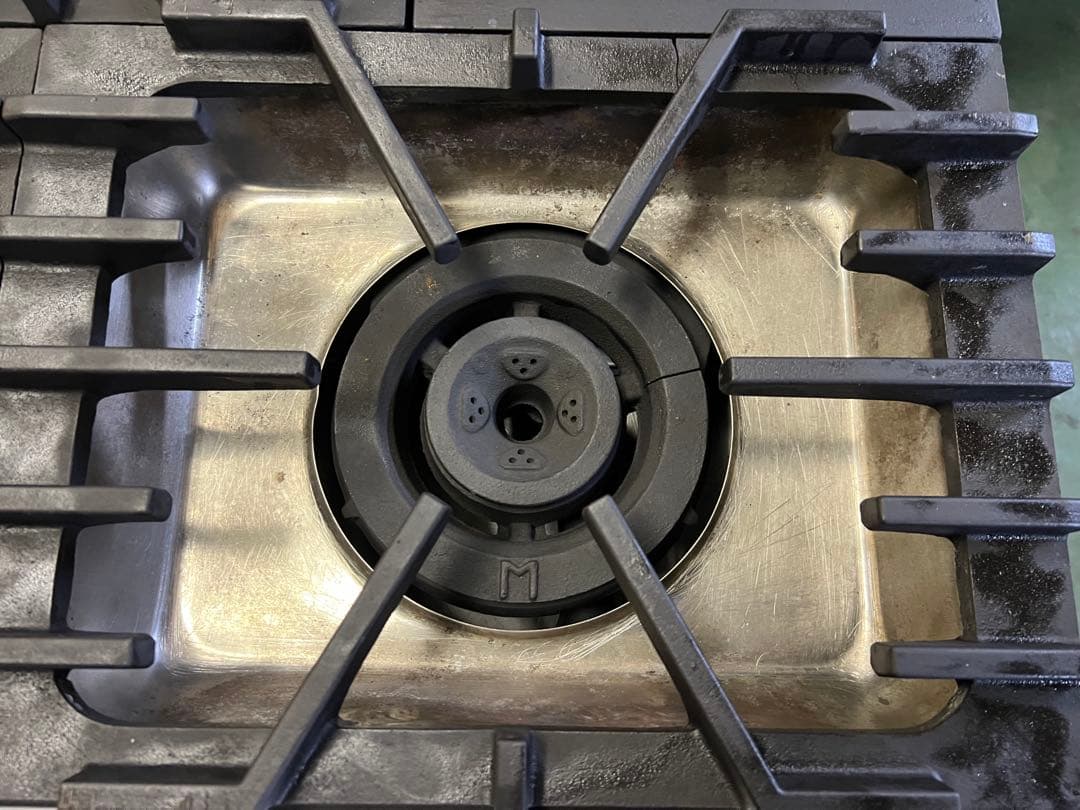 2018年 マルゼン卓上5口ガスコンロ 1200x600x200 都市ガス