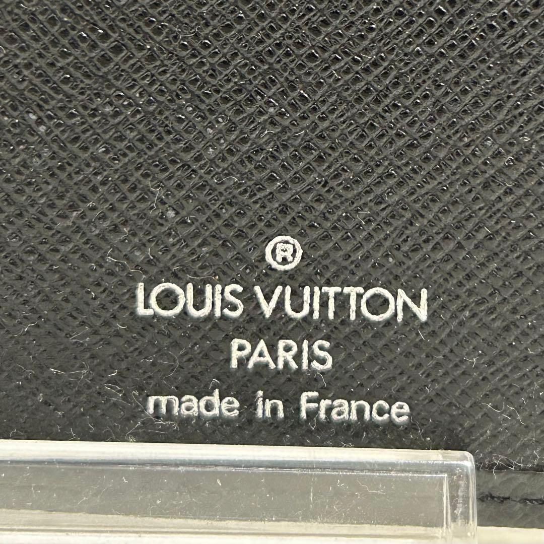 【美品】　ルイヴィトン　タイガ　二つ折り財布