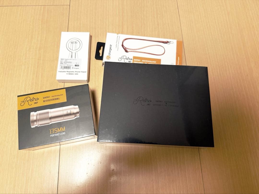 iPhone 16pro Fotorgear ケース + 135mm望遠レンズ