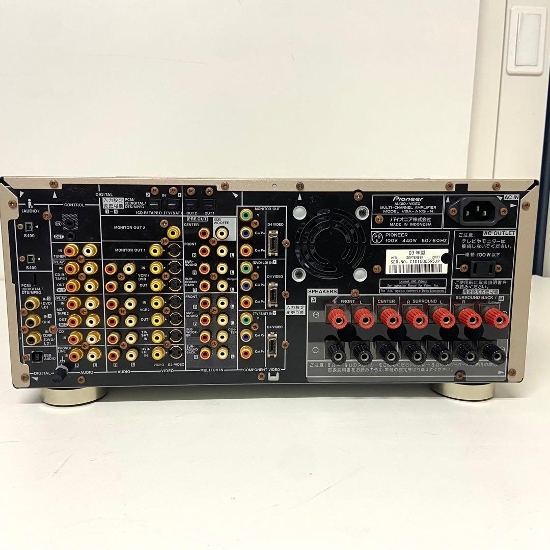 【動作確認済み】　パイオニア　VSA-AX5i AVアンプ　マルチチャネル