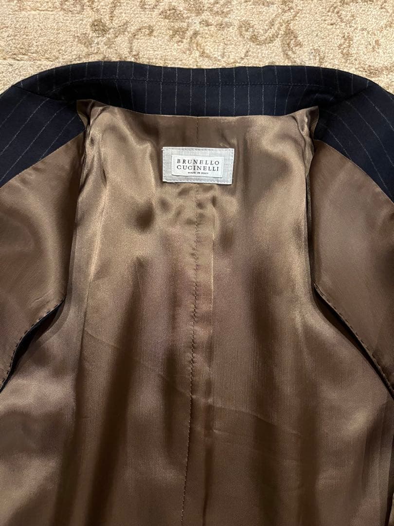 BRUNELLO CUCINELLI ブルネロクチネリ46 ダブルジレ ベスト