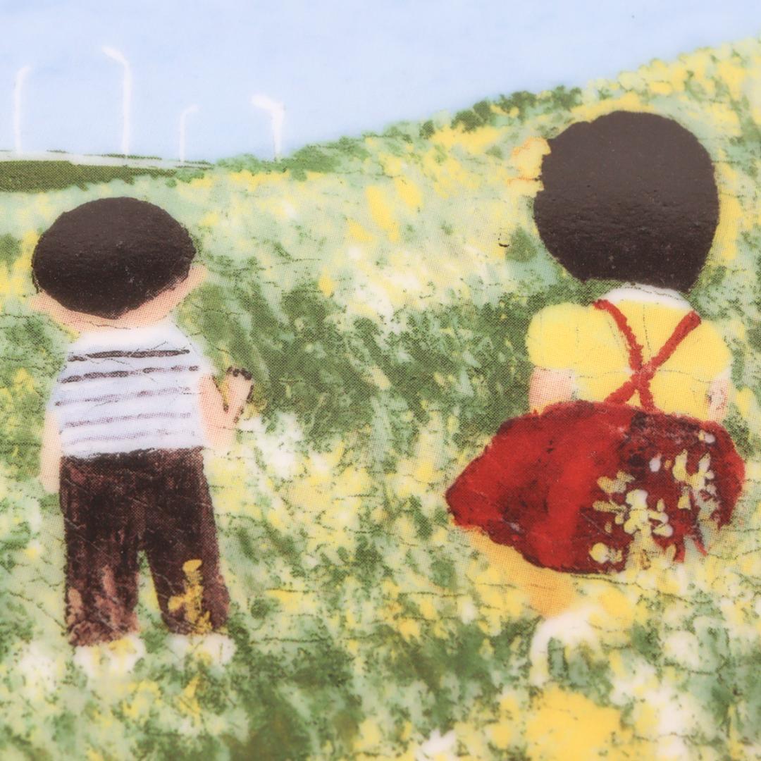 ロイヤルコペンハーゲン 谷内六郎 雲の音 陶板絵