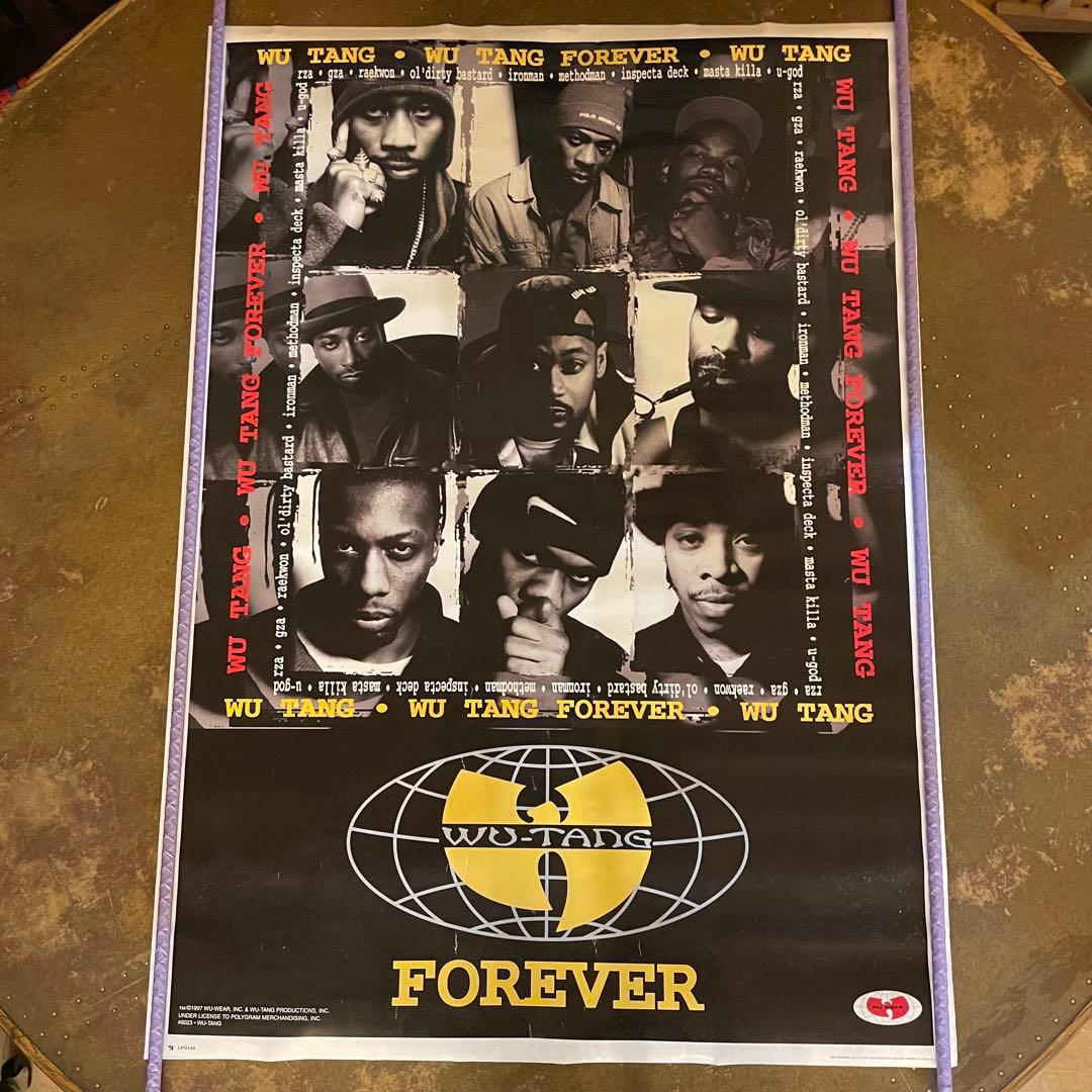 90s デッドストック wu tang clan大判ポスター