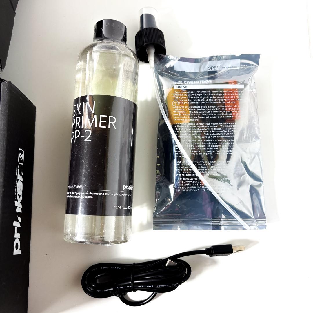 体にタトゥーを直接プリント！ Prinker/S プリンカーS
