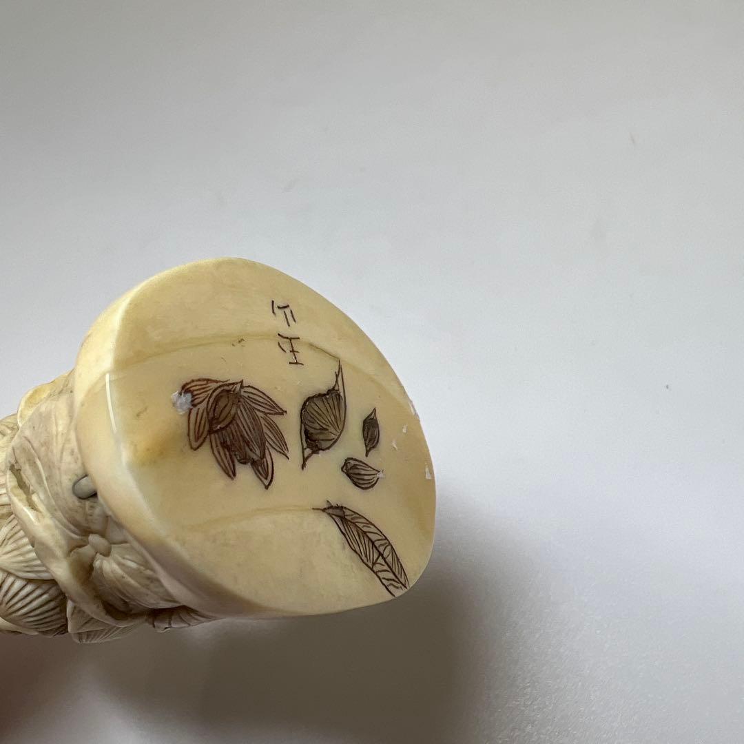 専用　本抹香鯨歯　仏像　54g 東Y8-0108☆2Fトヒチサ