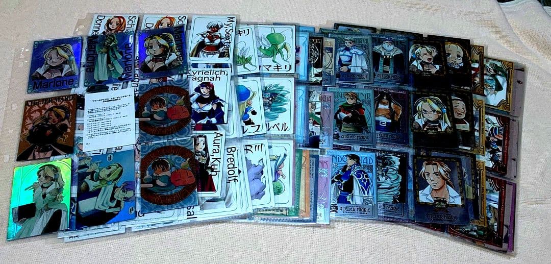 マリーのアトリエ プロモ＋トレカ1弾2弾 ノーマルコンプ＋SP各3枚