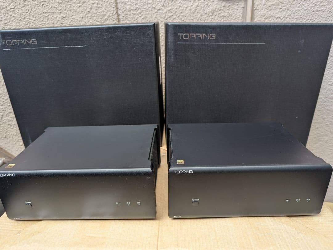 Topping モノラルパワーアンプ B200 2台セット