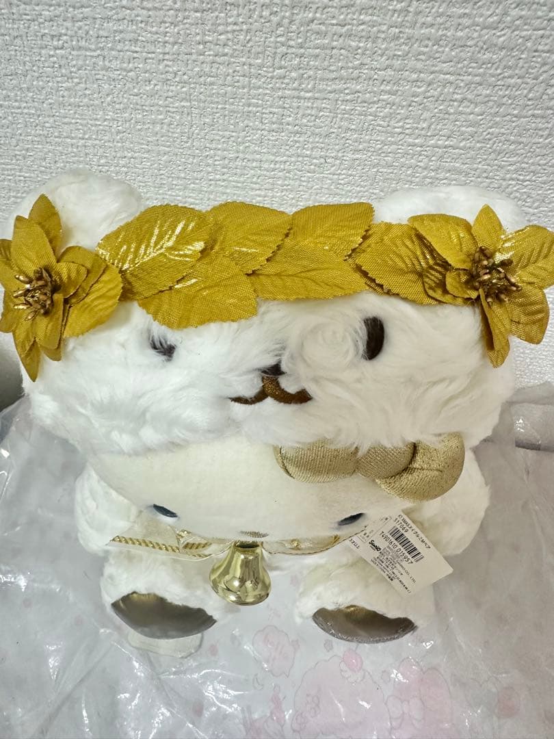 ハローキティ ぬいぐるみ ベア　クリスマス 2002年