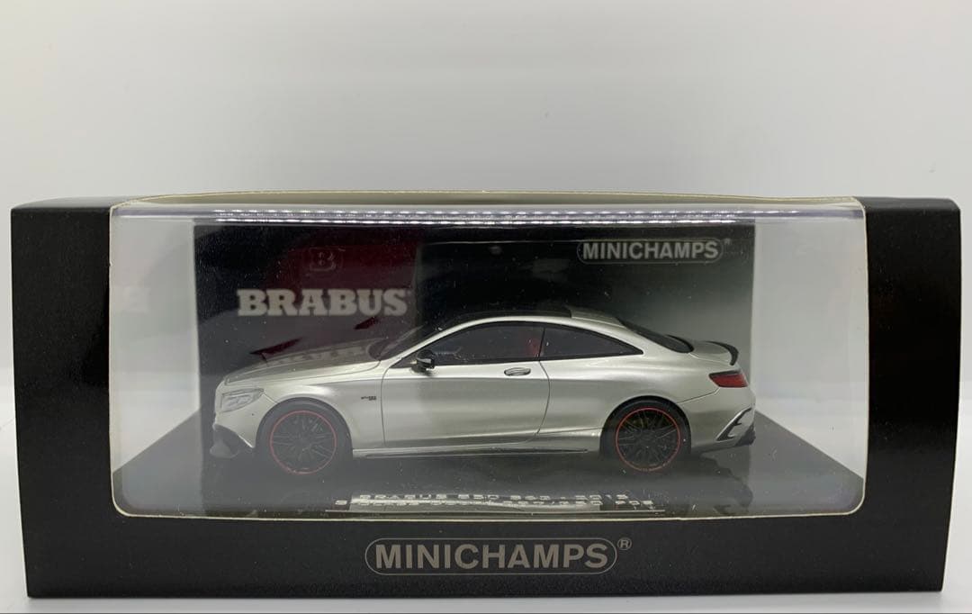 世界限定350個1/43 BRABUS 850 S63 S-Class クーペ