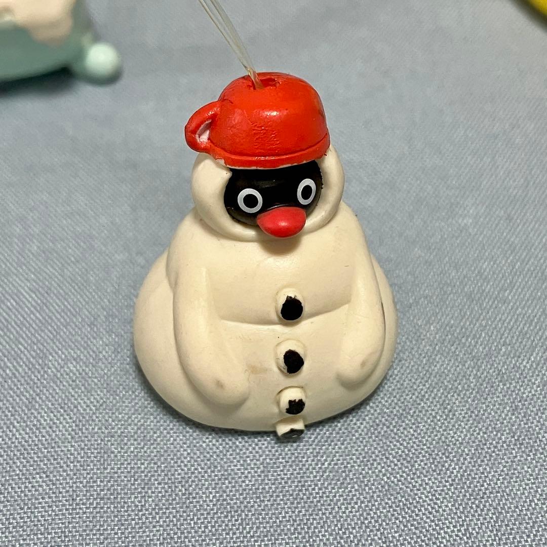 S*a様 ピングー　マスコットチャーム　キーホルダー　缶バッジ　おきあがりこぼし