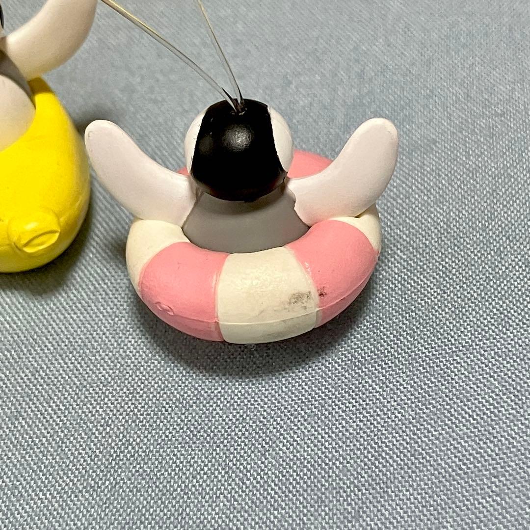 S*a様 ピングー　マスコットチャーム　キーホルダー　缶バッジ　おきあがりこぼし
