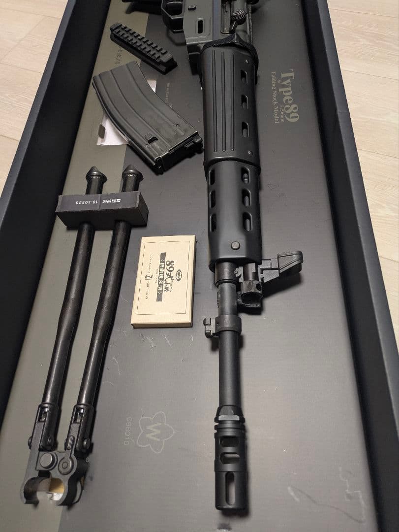 g*s様 東京マルイ 89式折曲銃床型 ガスガン　純正マウント付き