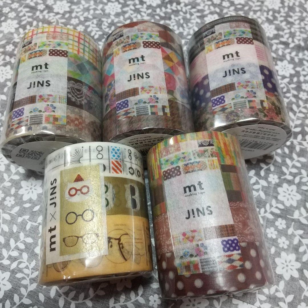 mt JINS マスキングテープ A.B.C.D.イベント限定セット