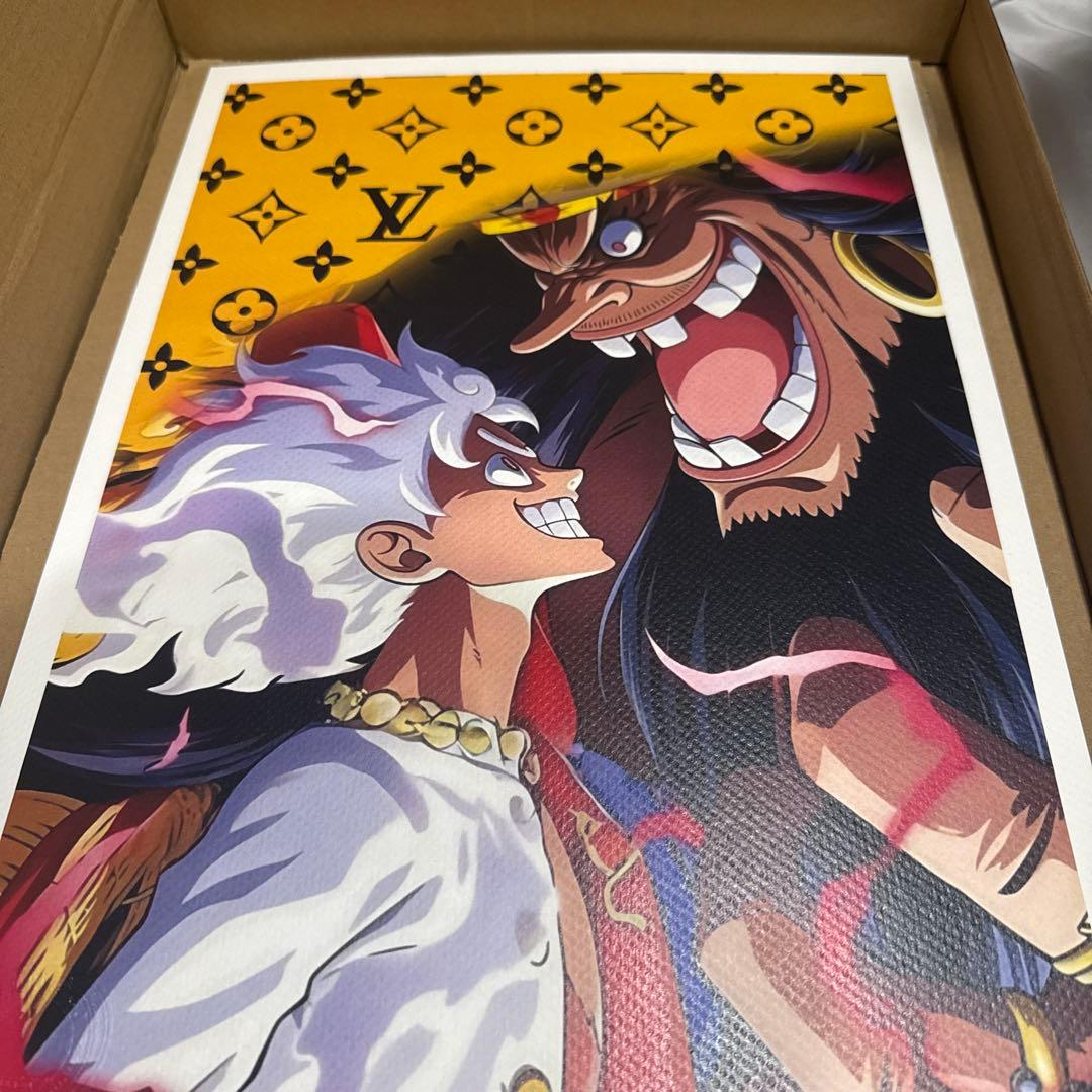 death nyc 現代アートポスター　ワンピース　ニカ　ルフィ